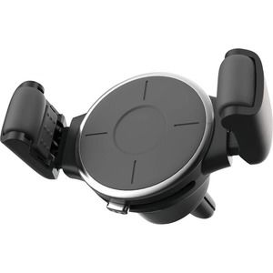 Bracketron - BT1-986-2 OneClick Clamp Vent Mount for Most Smartphones - Black